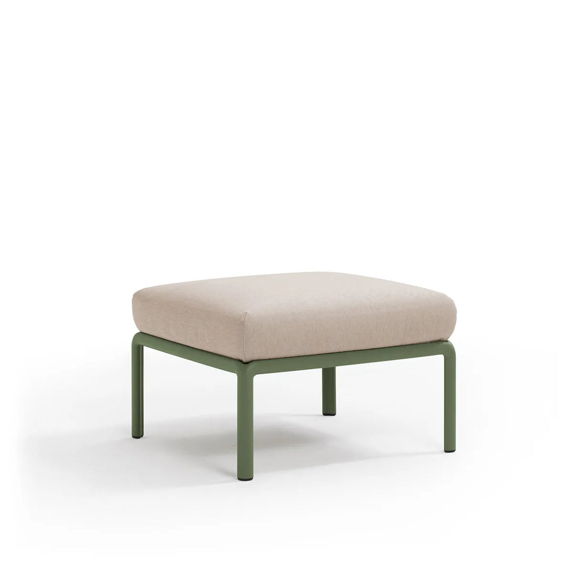 Pouf Komodo Nardi – structure agave, coussins Canvas