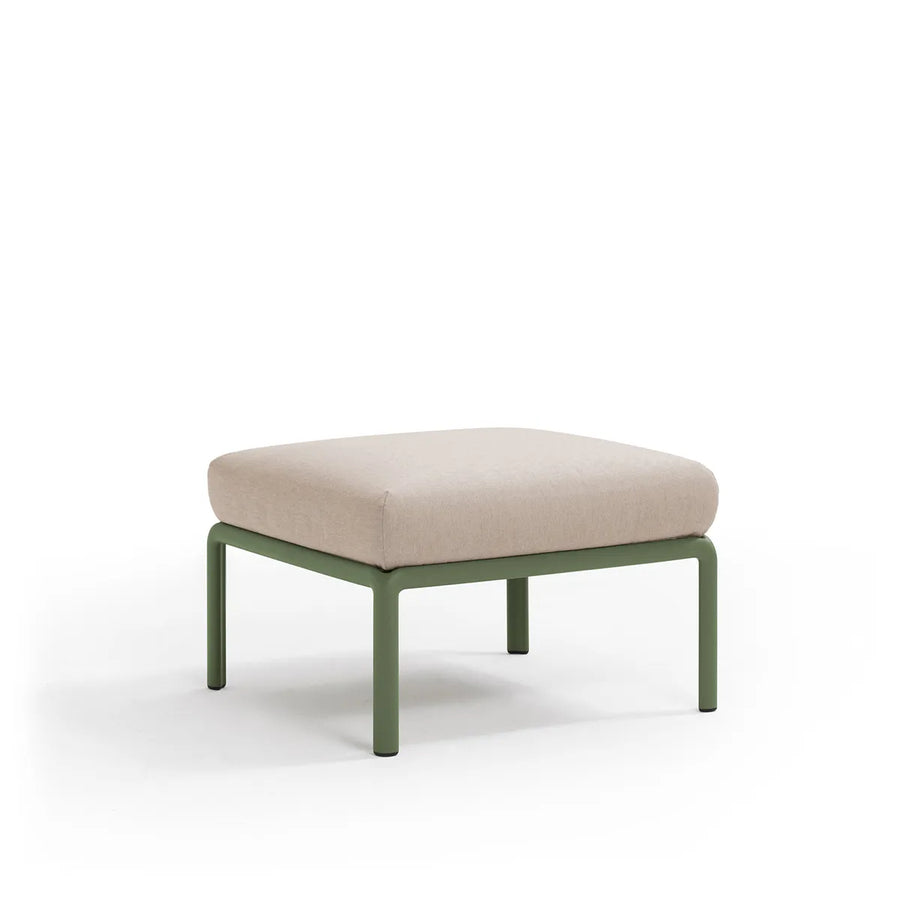 Pouf Komodo Nardi – structure agave, coussins Canvas