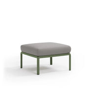 Pouf Komodo Nardi – structure agave, coussins Grigio Komodo