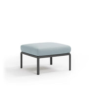 Pouf Komodo Nardi – structure anthracite, coussins Ghiaccio