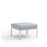 Pouf Komodo Nardi – structure blanc, coussins Ghiaccio