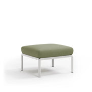 Pouf Komodo Nardi – structure blanc, coussins Giungla
