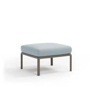 Pouf Komodo Nardi – structure gris tourterelle, coussins Ghiaccio