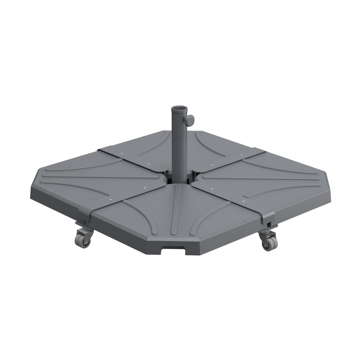 Base à roulettes Kit Cross Ezpeleta anthracite