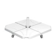 Base à roulettes Kit Cross Ezpeleta pour parasol Rio, blanc
