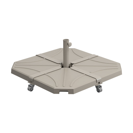 Base à roulettes Kit Cross Ezpeleta taupe