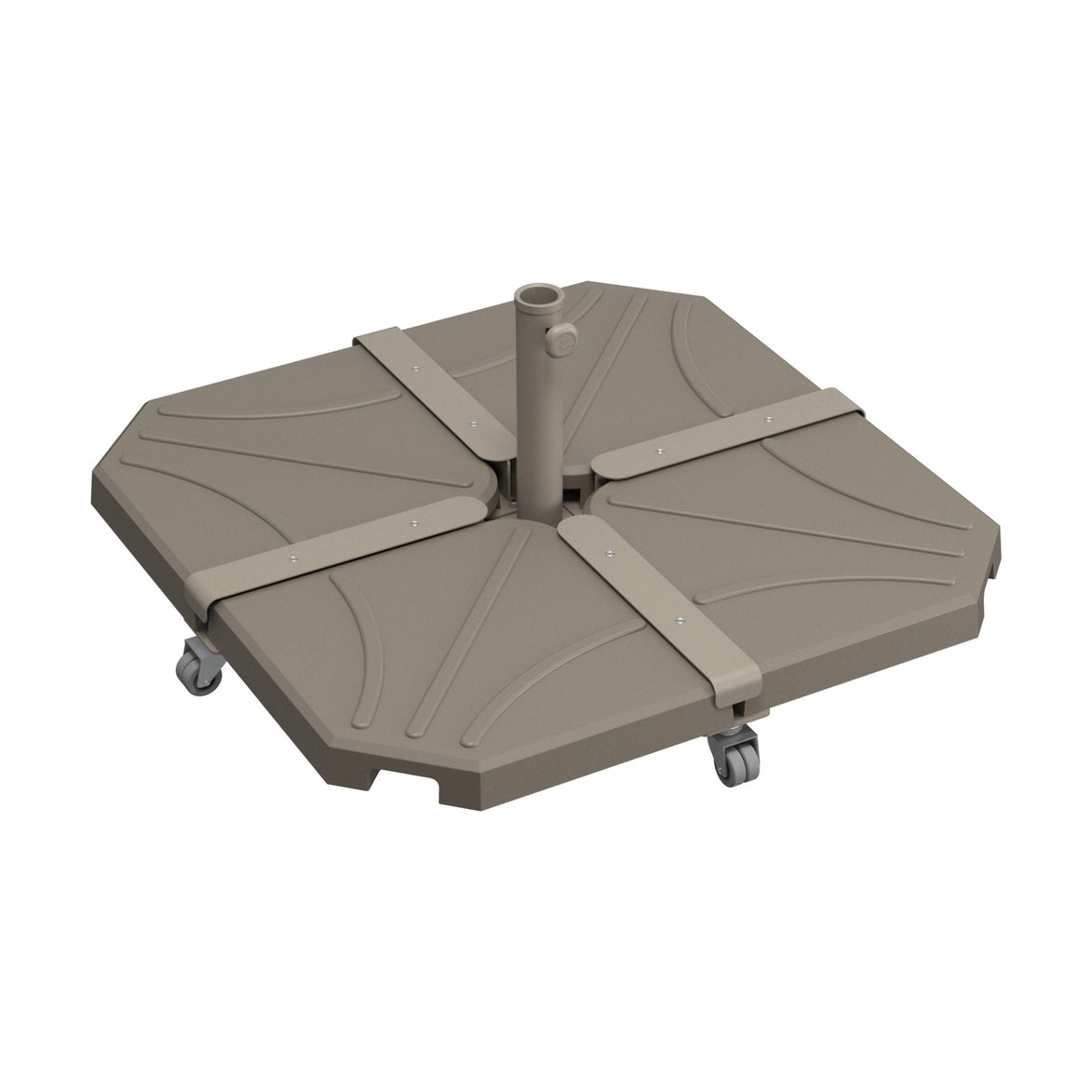 Base à roulettes Kit Cross Ezpeleta, vue de détail