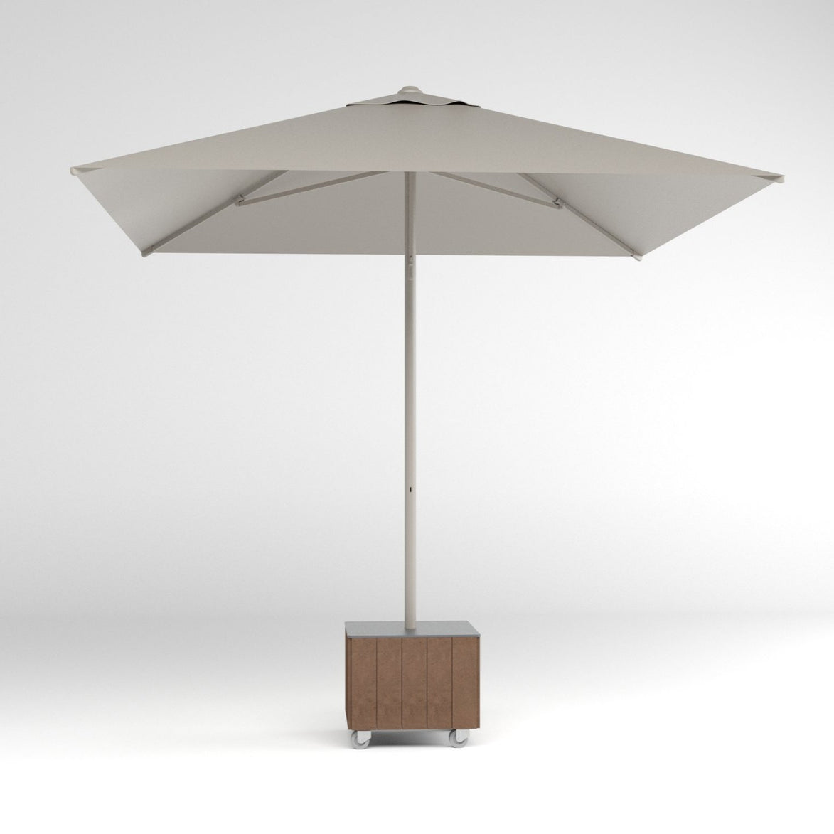 Base de parasol Kubo Ezpeleta sous un parasol