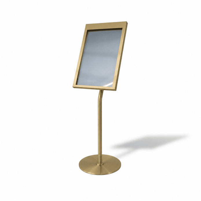 Porte-menu sur pied 4xA4