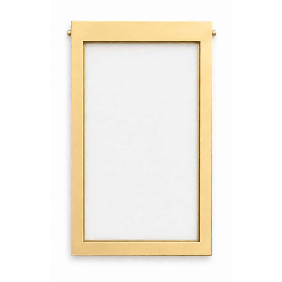 Porte-menu mural 4xA4 — porte-carte vertical pour devanture étroite