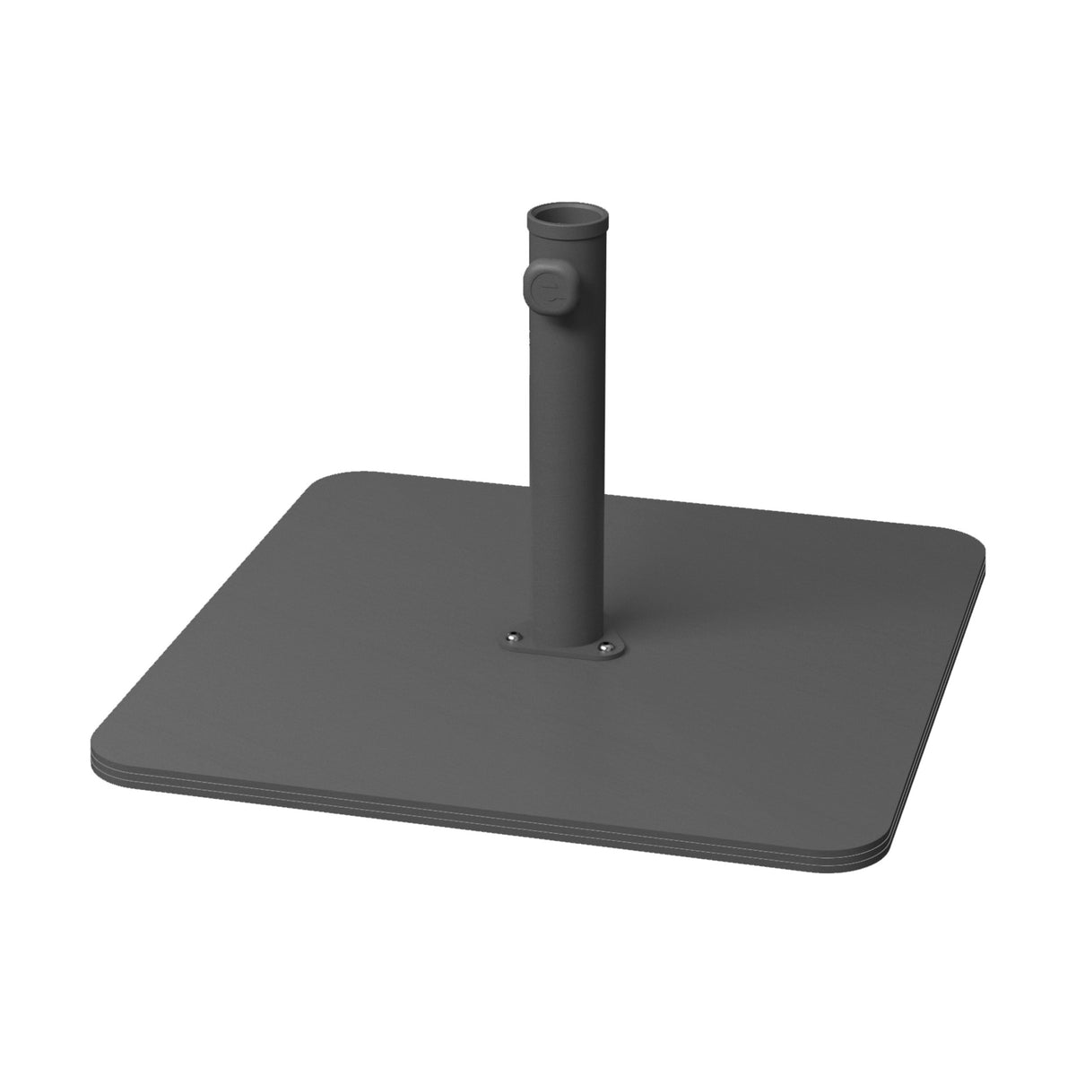 Base de parasol Loop Ezpeleta anthracite, 3 plaques 50 kg