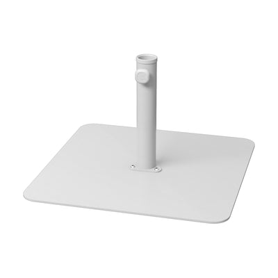 Base de parasol Loop Ezpeleta blanc, 1 plaque 18 kg