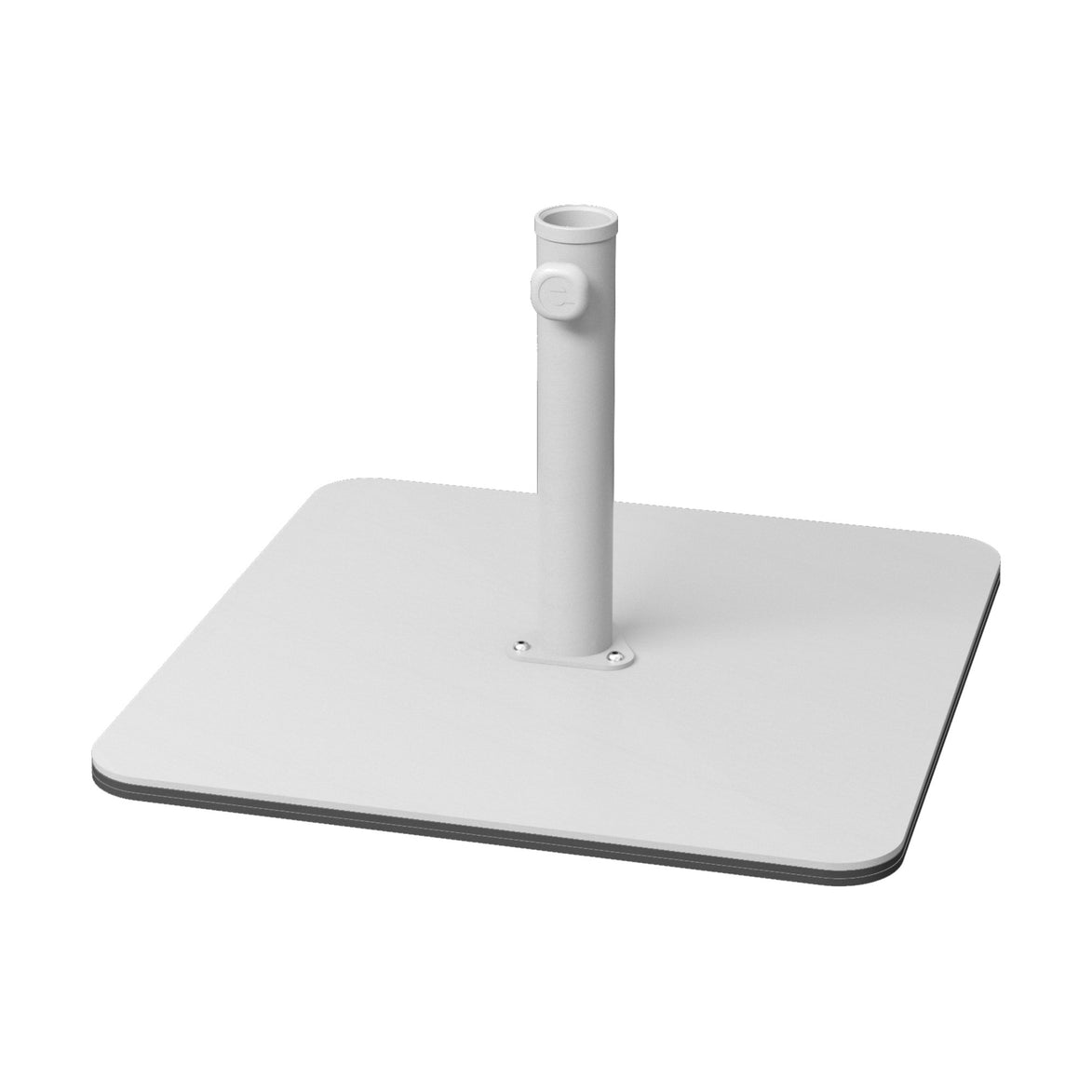 Base de parasol Loop Ezpeleta blanc, 3 plaques 50 kg