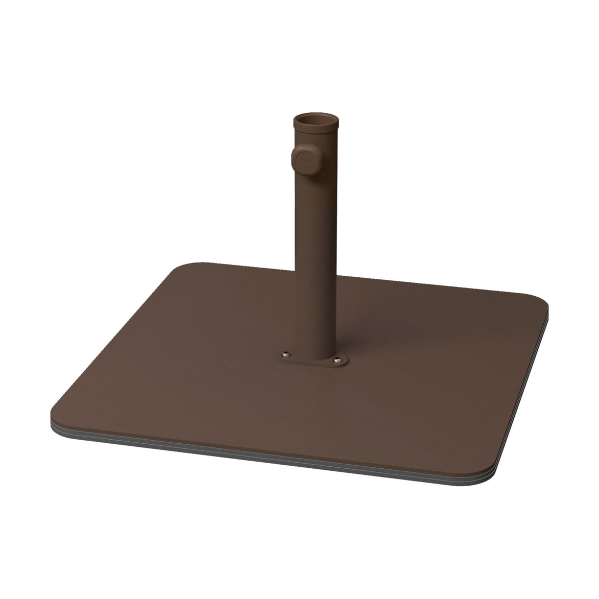 Base de parasol Loop Ezpeleta rouille, 3 plaques 50 kg