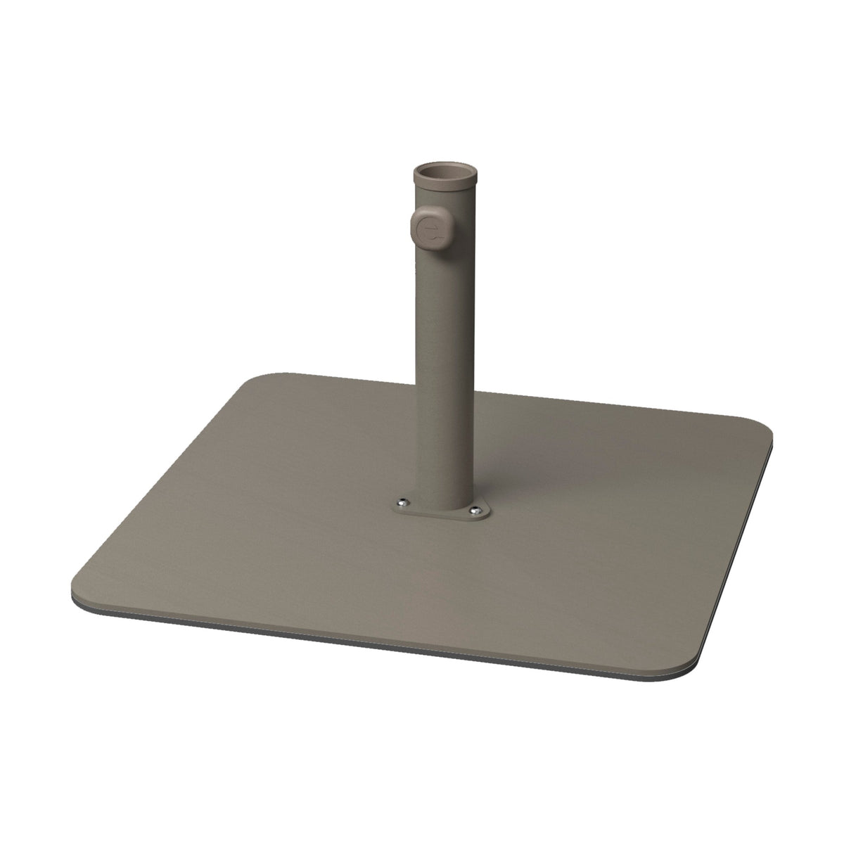 Base de parasol Loop Ezpeleta taupe, 2 plaques 35 kg