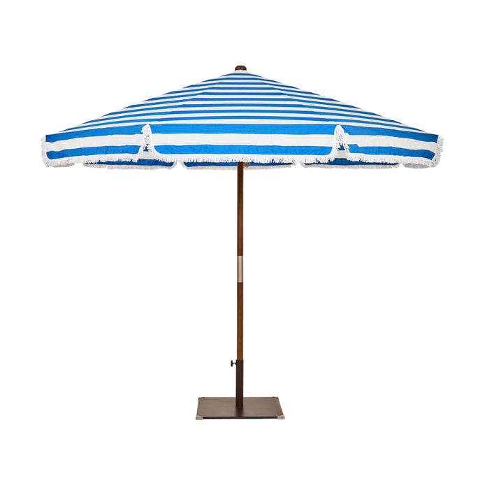 Parasol Madeira Ezpeleta Rayé bleu