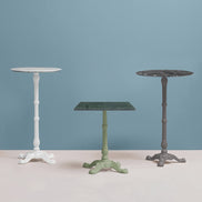 Tables avec plateaux en marbre Pedrali, rond et carré