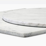 Veinage du marbre Bianco Carrara, plateau 20 mm