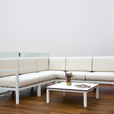 Pouf Marine Ezpeleta en situation, mobilier CHR
