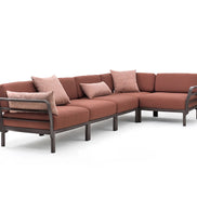 Canapé d'angle Maximo 5 Nardi – mise en scène terrasse