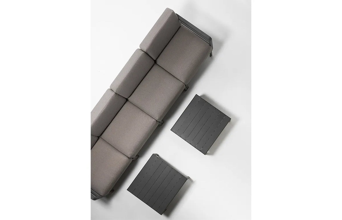 Canapé méridienne Maximo 4 Nardi – mise en scène terrasse