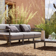 Canapé méridienne Maximo 4 Nardi – mise en scène terrasse