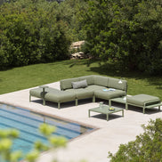 Élément d'angle Maximo Nardi – mise en scène terrasse