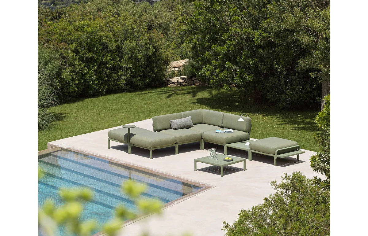 Élément d'angle Maximo Nardi – mise en scène terrasse