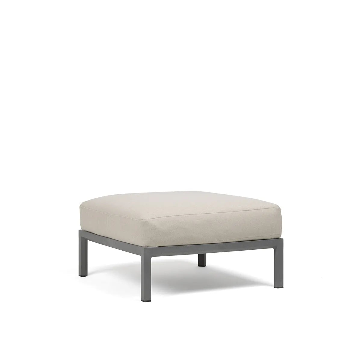 Pouf Maximo Nardi – structure basalte, coussins Perla