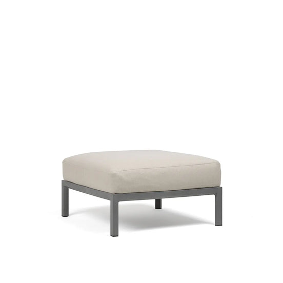 Pouf Maximo Nardi – structure basalte, coussins Perla
