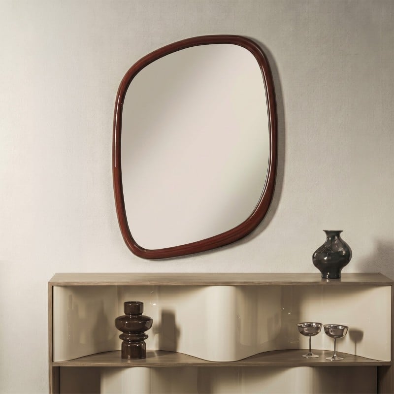 Miroir Iriso 80 × 120 cm forme organique
