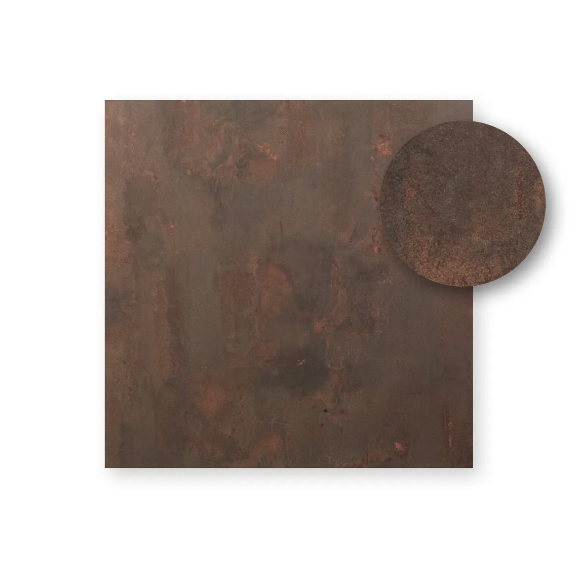 Plateau stratifié carré Nardi – coloris Corten