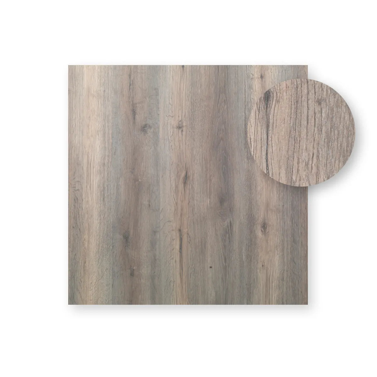 Plateau stratifié carré Nardi – coloris Bois vieilli
