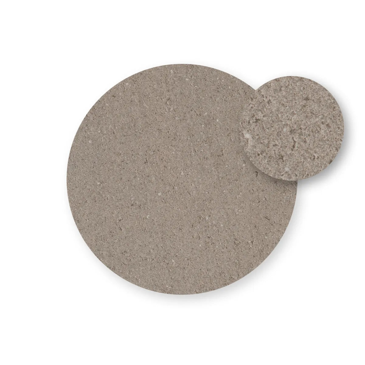 Plateau stratifié rond Nardi – coloris Gris Tourterelle