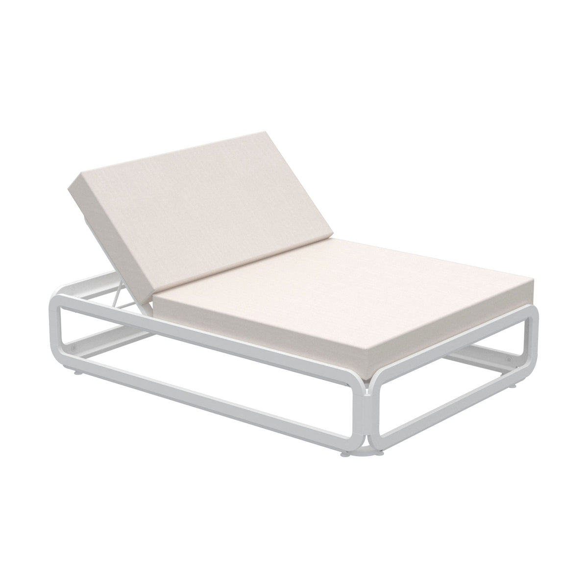 Daybed Nana Ezpeleta, structure blanche