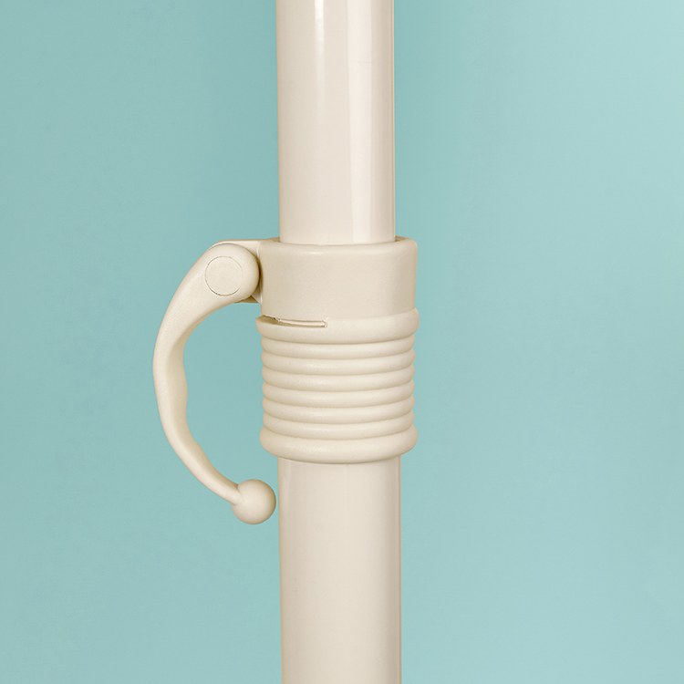 Parasol Ons Ø 200 cm Ezpeleta, détail de la structure