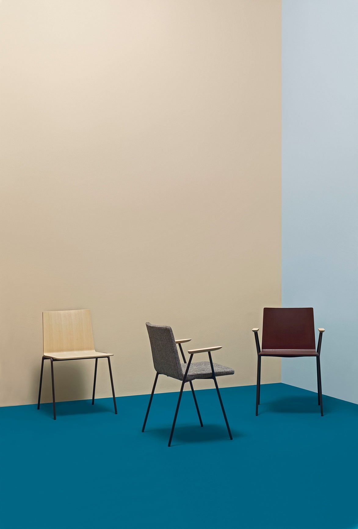 Chaises Osaka Metal en situation