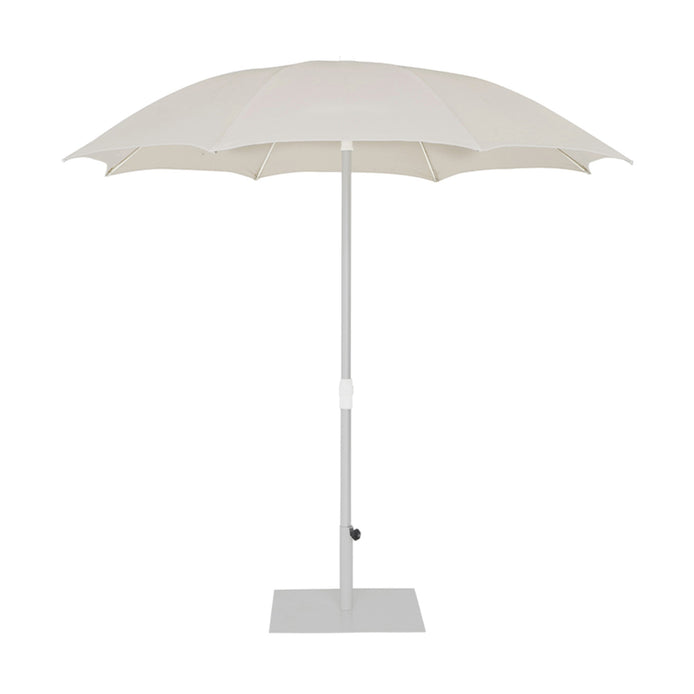 Parasol Palma Ø 250 cm Ezpeleta, toile sable