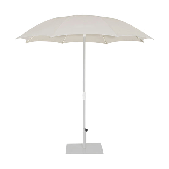 Parasol Palma Ø 250 cm Ezpeleta, toile sable