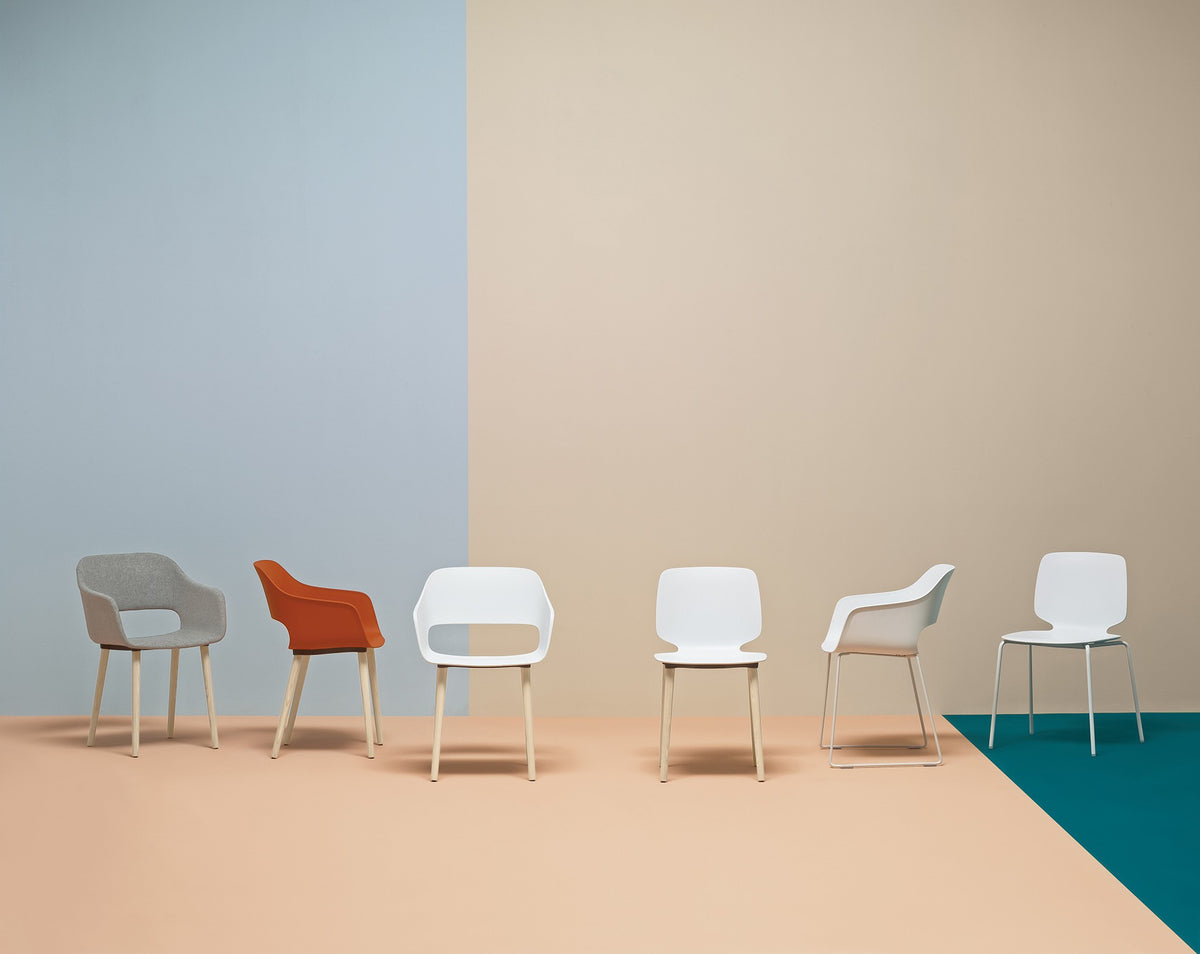 Gamme Babila Pedrali en situation, mobilier CHR