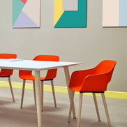 Gamme Babila Pedrali en situation, mobilier CHR