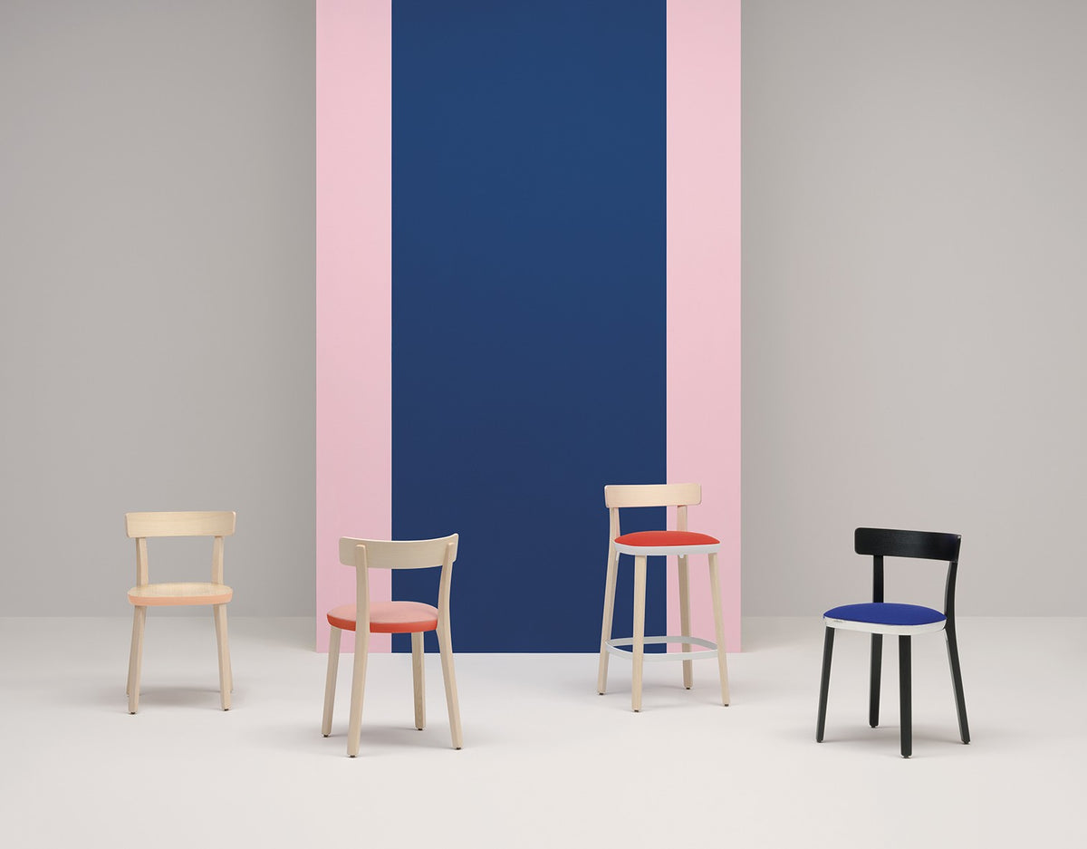 Gamme Folk Pedrali en situation, mobilier CHR