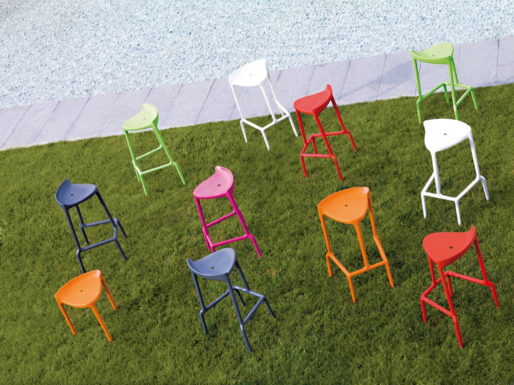 Gamme Happy Pedrali en situation, mobilier CHR