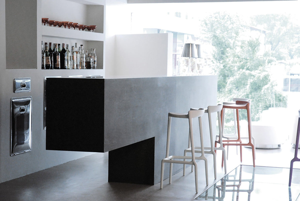 Gamme Happy Pedrali en situation, mobilier CHR