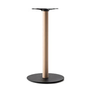Piètement de bar Giorgia 108 cm — base large mange-debout en fonte d'acier