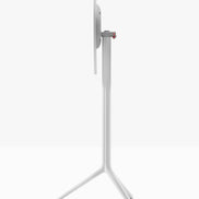 Piètement de bar Elliot rabattable 5474T Pedrali replié — coloris Blanc cassé BI200