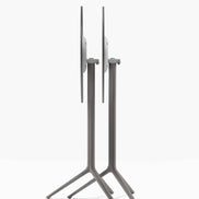 Piètement de bar Elliot rabattable 5474T Pedrali replié — coloris Gris anthracite GA