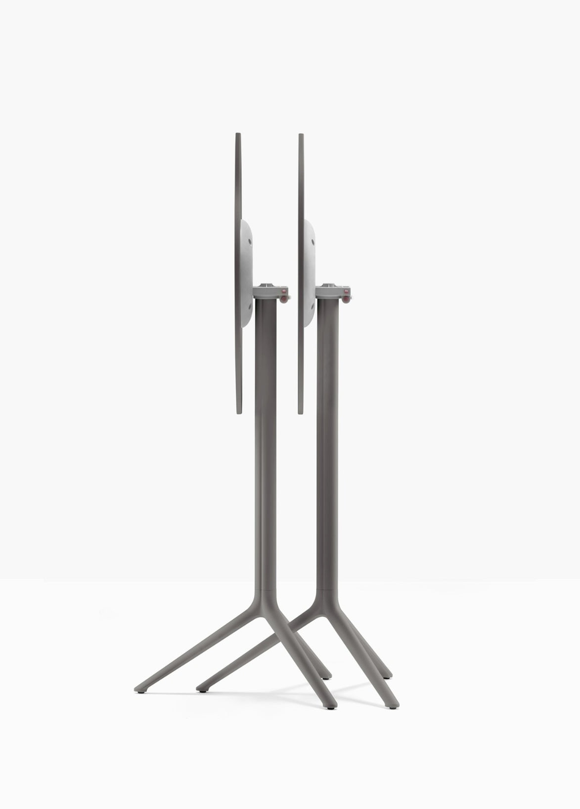 Piètement de bar Elliot rabattable 5474T Pedrali replié — coloris Gris anthracite GA