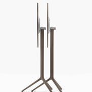 Piètement de bar Elliot rabattable 5474T Pedrali replié — coloris Marron MG