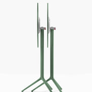 Piètement de bar Elliot rabattable 5474T Pedrali replié — coloris Vert d'eau VE600